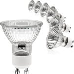 Pack de 6 gu10 50w ampoules halog�nes r�flecteur, dimmable projecteur, mr16 ampoule spot halog�ne, 500lm, ...