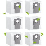 Pack de 6 sacs � poussi�re pour roborock s8 s8 + / s8 pro ultra / s7 maxv ultra / q7 max / q7 max + / ...