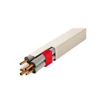 Pack de 8 goulottes 80 mm longueur 2m blanc pur ral9010