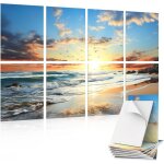 Pack de 8 panneaux acoustiques autoadh�sifs 120x80cm - d�coration murale insororisante - treatment acoustique ...