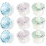Pack de 9 capsules de parfum kits de dsodorisant pour ecovacs deebot ozmo t9 / t9 max / t9 power / t9 ...