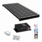 Pack antarion black booster panneau solaire 140w + rgulateur solaire mppt10