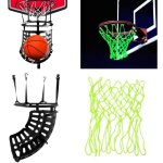 Pack de basket - ball retour de ballon et filet phosphorescent