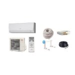 Pack climatisation atlantic asyg 9 llce 2. 5 kw + kit de pose 3 m�tres + support + mise en service incluse ...