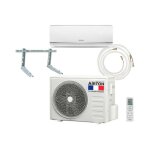 Airton - pack climatiseur reversible a poser soi - meme - 2500w readyclim 4m - support mural - 409730sm ...