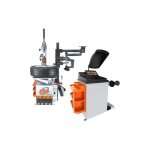 Machine à pneu 220v + bras assistant + Équilibreuse automatique leo Machine à pneu 220v + bras assistant + Équilibreuse automatique leo
