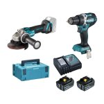 Pack makita 2 machines 18v visseuse ddf484rgj + meuleuse Ø125 mm dga504z 2 batteries 6ah + chargeur lot0263 ... Pack makita 2 machines 18v visseuse ddf484rgj + meuleuse Ø125 mm dga504z 2 batteries 6ah + chargeur lot0263 ...