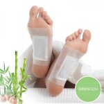 Pack de patchs plantaires dtoxifiants et vivifiants au gingembre et bambou