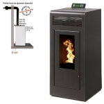 Interstoves - pack po�le � granules marina 11 etanche sortie concentrique