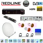 Hdme - pack recepteur double tuner + commutateur diseqc + 3 lnb + parabole 1m + support x 3 lnb Hdme - pack recepteur double tuner + commutateur diseqc + 3 lnb + parabole 1m + support x 3 lnb