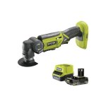Ryobi - pack multitool r18mt - 0 - 18v one + - 1 batterie 2. 0ah - 1 chargeur rapide rc18120 - 120