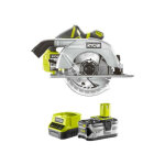 Pack ryobi scie circulaire brushless 18v one + 60mm r18cs7 - 0 - 1 batterie 4. 0ah - 1 chargeur rapide ...