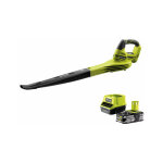 Pack ryobi souffleur 18v one + obl1820s - 1 batterie 2. 5ah - 1 chargeur rapide rc18120 - 125