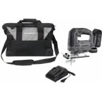 Pack scie sauteuse 20v - batterie 2ah li - ion - chargeur - sac de transport