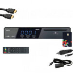 Pack servimat r�cepteur satellite hd + carte tntsat v6 + c�ble hdmi + c�ble 12v + d�port ir
