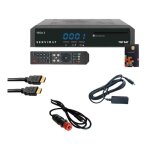 Pack servimat vega 3 d�codeur satellite hd + carte tntsat + c�ble 12v + hdmi + ir