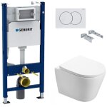 Pack wc bati - support geberit wc swiss aqua technologies infinitio sans bride