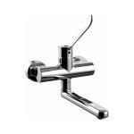 Paffoni - m�langeur �vier mural avec levier clinique red s�rie red302cr chrom� - laiton