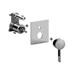 Paffoni - rock - mitigeur encastr� pour 2 sorties, chrome robox015cr