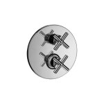 Paffoni - srie quattro mitigeur thermostatique de douche encastr qtv013cr chrom - laiton