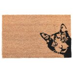 Best for boots - paillasson en fibres de coco - l 40 x l 60 cm - chat - livraison gratuite