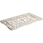 Paillasson d'entre en fonte 58x34x1, 5 paillasson d'extrieur rectangulaire paillasson de maison tapis ...
