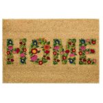 Paillasson home floral 60 cm