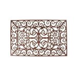 Gratte - pieds paillasson grille en fonte rectangle