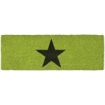 Helloshop26 - paillasson tapis de sol porte d'entrée essuie - pieds étoiles fibres de coco vert Helloshop26 - paillasson tapis de sol porte d'entrée essuie - pieds étoiles fibres de coco vert