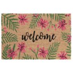 Paillasson tropical welcome en fibre de coco Paillasson tropical welcome en fibre de coco