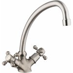 Paini france - m�langeur �vier bec mobile, gris acier