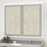 Paire de brise bise lin 60x90 cm linen naturel, par soleil d'ocre