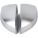Paire de capuchons de protection de coque de rtroviseur en chrome mat pour audi a3 s3 8v 13 - 18