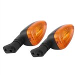 Paire de clignotants de moto, indicateur de direction, pour bmw f800 jaune.