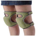 Paire de genouillres de jardinage en mousse eva ultra douces rglables pour les travaux mnagers de jardin ...