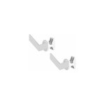 Lh - paire de handy minimal tubes ronds - patres pour sche - serviettes  tubes ronds - se fixe directement ...