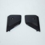 Paire de plaque fixation noir visi�re casque kiwi k21 pour deux