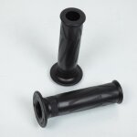 Paire de poigne domino noire embout ouvert type scooter yamaha