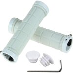 Paire de poign�es du v�lo ergonomiques en caoutchouc souple antid�rapant, grip for mtb bicycle