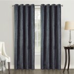 Paire de rideaux obscurcissants - effet velours gris 140x260 cm