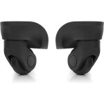 Paire de roues de rechange universelles en pvc pour valise � roulettes, compatibles avec les trolleys. ...
