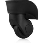 Paire de roulettes de valise universelles de rechange durables en caoutchouc silencieux multidirectionnelles ...