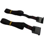 Paire sangles porte - v�lo coffre ? 100 cm ? crochet ? compatibilit� � v�rifier ? s�curisation v�lo