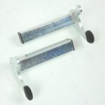 Paire de support pour diabolo de roue arri�re brazoline pour moto