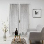 Paris prix - paire de voilages 'milza' 70x200cm anthracite