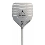 Pelle � pizza en aluminium 33x33 cm ? poign�e de 150 cm ? pour four � bois ? accessoire professionnel ...