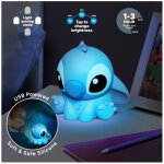 Stitch squishy lamp - officially licensed de desk lamp de disney, dcoration de chambre de games et produits ...