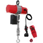 Palan à chaîne électrique sur batterie 990 kg 6 m 850 w avec télécommande sans fil - livré avec batterie ... Palan à chaîne électrique sur batterie 990 kg 6 m 850 w avec télécommande sans fil - livré avec batterie ...