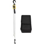 Palan � cha�nette - capacit� de charge : 500 kg - avec bloc de levage - mini cliquet portable avec cha�ne ...