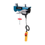 Silverline - top promo palan electrique treuil jusqu'a 500 kg - 12m - 900 w